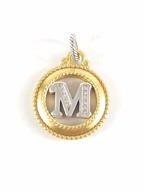 Brighton ABC Monogram Letter M Charm